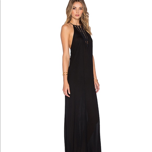 Acacia Black Makawao Dress size Small - Picture 2 of 3